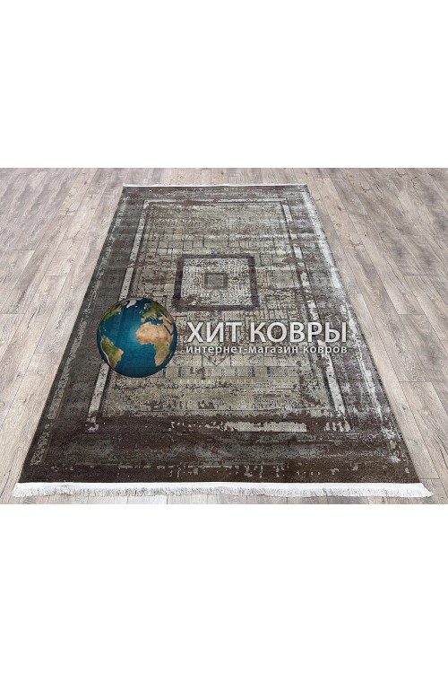 Иранский ковер Arti 8342 Бежевый-коричневый